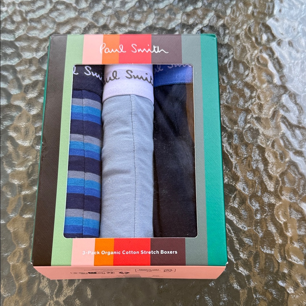 PAUL SMITH 3PK BOXER SHORTS